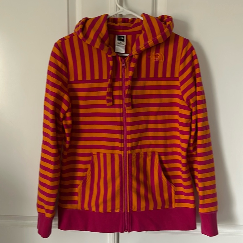 The North Face sweatshirt